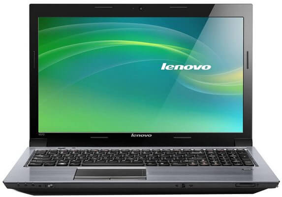 Чистка от пыли и замена термопасты ноутбука Lenovo V570